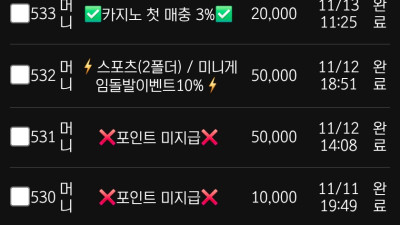 메이저 보스 후기!