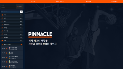 피나클 정말 난잡하게 되어있네요 pinnacle119com